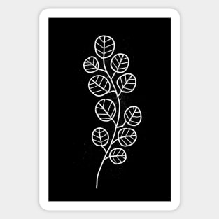 Simple Eucalyptus Branch Sticker